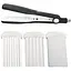 Плойка выпрямитель 5156-BMT 3 сменные пластины утюжок гофре мелкое гофре Черный 45 Вт - миниатюра 1