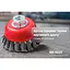 Щітка торцева Alloid Building Tools кручений дріт 125 мм (WB-50125) - мініатюра 4