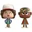 Набір фігурок Funko Vynl Дуже дивні справи Дастин і Лукас Stranger Things Dustin and Lucas 12 см ST Vynl DL - мініатюра 1