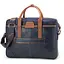 Сумка кожаная для ноутбука Tom Stone 717 BL-R синяя MacBook 16' - миниатюра 5