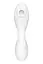 Вакуумний стимулятор клітора з вібрацією Satisfyer Curvy Trinity 5+ білий - мініатюра 5