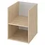Шафка підвісна відкритий під стільницю Cersanit Moduo 40 см дуб - мініатюра 1