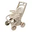 Коляска для ляльок з шезлонгом 0122/02eco бежевий - мініатюра 1