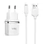 Адаптер живлення 2 USB Hoco C12 + Юсб кабель для iPhone набір білий 6957531047766 - мініатюра 2