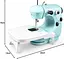 Портативная швейная машина YurDoca с удлинителем и подсветкой, модернизированная, двухнитные переключатели двойной скорости - миниатюра 6