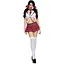 Еротичний костюм Leg Avenue Miss Prep School Red M/L - мініатюра 2