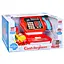 Дитячий ігровий касовий апарат 6178F калькулятор, сканер, звук, світло, кошик - мініатюра 4