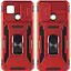 Чохол Epik Camshield Army Ring для Xiaomi Redmi 9C/10A ударостійкий Червоний/Red - мініатюра 1