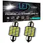 Світлодіодний білий купол 31 мм 30 мм Festoon 18SMD 12V LIGHT 4WD 6000k 220 В 12 В 3 А 2 шт. - мініатюра 1
