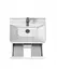 Тумба Мойдодир City White 60 з умивальником Vivace 60 Білий підлогова Білий - мініатюра 3