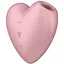 Вакуумный стимулятор Satisfyer Cutie Heart Рожевий - миниатюра 1