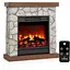 Електричний камін Klarstein Lienz 1800 Вт 30 м² (10034124) - мініатюра 1