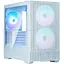 Zalman Корпус P30 AIR без БП, 1xUSB3.0, 1xUSBType-C, 3x140мм ARGB, VGA 392мм, LCS ready, TG Side Panel, mATX, белый - миниатюра 1