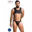 Чоловічий боді Passion 056 Body Adam black L/XL - мініатюра 5