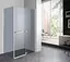 Душевая кабина Eger Megerka 120x80 см без поддона тонированное стекло 599-330/1R - миниатюра 3