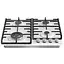 Варочная панель Gorenje газовая, 60 см, чугун, белый - миниатюра 4