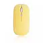 
Мышка бесшумная компьютерная беспроводная Bluetooth, перезаряжаемый USB, Желтая - миниатюра 1