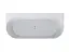 Ванна Mraggo Bal глянцеваз литого мармуру 1700x700x555 00317901 Білий - мініатюра 3