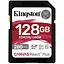 Kingston Карта пам'яті SD 128GB C10 UHS-II U3 R280/W100MB/s - мініатюра 1