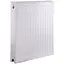 Радіатор сталевий панельний Optimum 22 низ/справа 600x500 (без INNER) 000022038, Білий - мініатюра 1