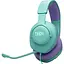 Гарнитура JBL Quantum 100M2 Cyan (JBLQTUM100M2CYN) (7023993) - миниатюра 1