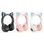 Наушники Borofone BO18 Cat Ear Pink - миниатюра 4
