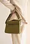 Жіноча шкіряна сумка Jessie оливкова - мініатюра 4