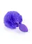 Анальна пробка Boss Jewellery Silicon Bunny Tail 6.5 см (фіолетовий) - мініатюра 2