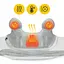 Накидка-масажер 4FIZJO Shiatsu Evo+ для шиї та спини, акумуляторний Grey (P-5905973404150) - мініатюра 3