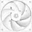 Вентилятор 120 мм ID-Cooling AF-125-W білий 120x120x25 мм 500-2000 об/хв <29.85 дБ 4-pin (PWM) 78.25CFM гідравлічний - мініатюра 1