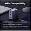 Зарядний пристрій Ugreen Nexode Air Gan X565 100W (3xUSB-C+USB-A) Fast Charger Сірий (UGR-35043) - мініатюра 2