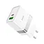 Зарядное устройство для Hoco N21 Topspeed USB-A + USB-C 30W белый (6931474757777) - миниатюра 1