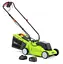 Газонокосарка акумуляторна 4garden з АКБ та ЗП AM3221S - мініатюра 1