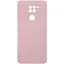 Чохол Silicone Cover Lakshmi Full Camera (AAA) для Xiaomi Redmi Note 9 / Redmi 10X Рожевий / Pink Sand - мініатюра 1