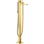 Смеситель для ванны Hansgrohe Metropol напольный Polished Gold Optic 32532990 Золотой - миниатюра 1