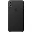 Оригінальний шкіряний чохол Apple Leather Case для iPhone XS Max (6.5") Black (MRWT2ZM/A) - мініатюра 1