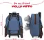 Дитячий рюкзак на колесах Perletti Toys Holly Hippo з м'якою іграшкою (P13074) - мініатюра 6