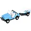 Авто-джип Tigres с лодкой на планшетке в ассортименте - миниатюра 1