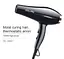 Фен для сушіння та укладання волосся Daling DL-3007 з концентратором 3000 Вт - мініатюра 4