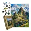 Деревянный пазл Мачу-Пикчу, А4, Картонная коробка 100 элементов - миниатюра 1