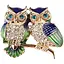Брошь Совы (158511391) - миниатюра 1