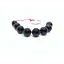 Анальні буси з чорного загартованого скла K000945 - мініатюра 1