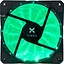 Вентилятор Vinga 12025-15-G1 Green (12025-15-G1) - миниатюра 2