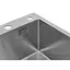 Кухонная мойка Kroner KRP Gebürstet - 4050HM (3,0/1,0 мм) (CV029164) - миниатюра 5