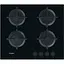 Варочная поверхность газовая на стекле Whirlpool 60 см чугун черный - миниатюра 1