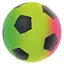 Іграшка для собак TatraPet Dental Fun неоновий футбольний м'ячик 6 см в асортименті - мініатюра 1