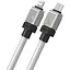 Кабель Baseus CoolPlay Series Fast Charging Cable Type-C to iP 20W 1m White - мініатюра 5