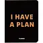 Блокнот для планирования Orner I have a plan черный - миниатюра 1