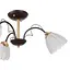 Люстра стельова Brille в спальню E27 60W BK (LK-679S/3) - мініатюра 2