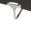 Ліжко розкладне Bo-Camp Sun Lounger 3 Positions Anthracite (1304480) - мініатюра 6